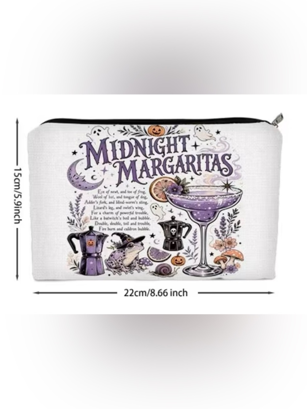 Practical magic midnight margarita, makeup bag